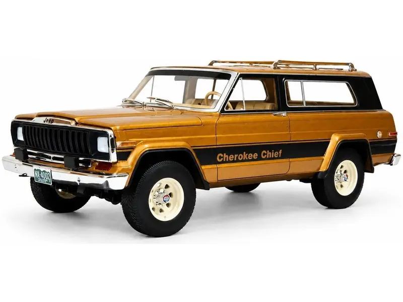 Jeep Cherokee Chief (SJ) Brown Metallic 1980-1983 1