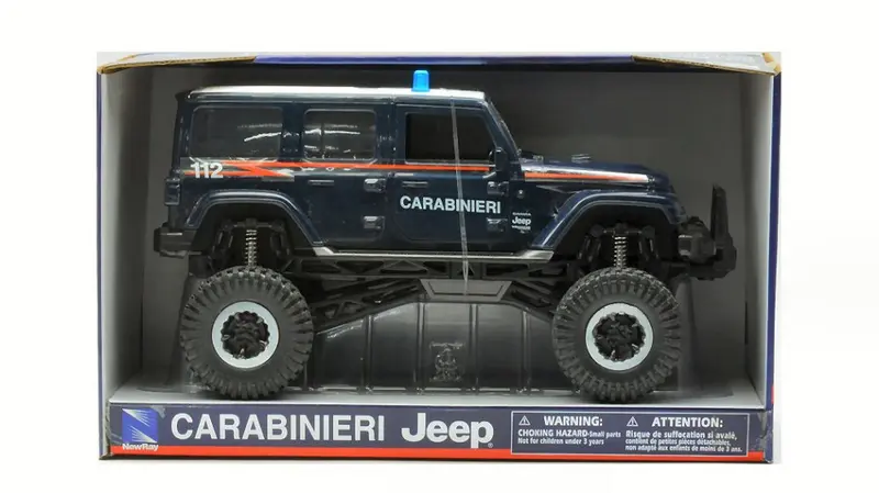 JEEP SAHARA BIG WHEELS CARABINIERI 1