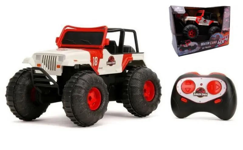 JEEP WRANGLER "JURASSIC WORLD 2015" SEA AND WATER LAND RADIOCONTROL 1