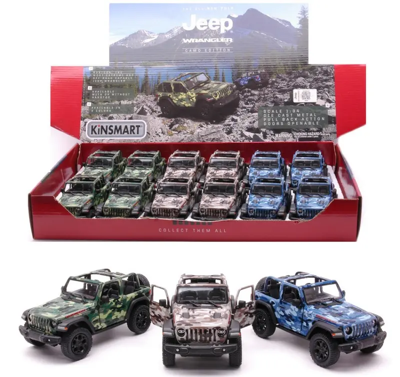 JEEP WRANGLER OPEN CAMOUFLAGE cm 12 (5420DA) 1