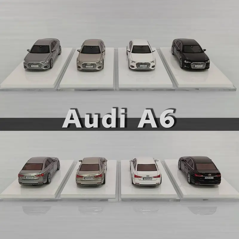 JG 1/64 A6 C8 Miniature Resin Toys Car Models Hobby Collection Gifts