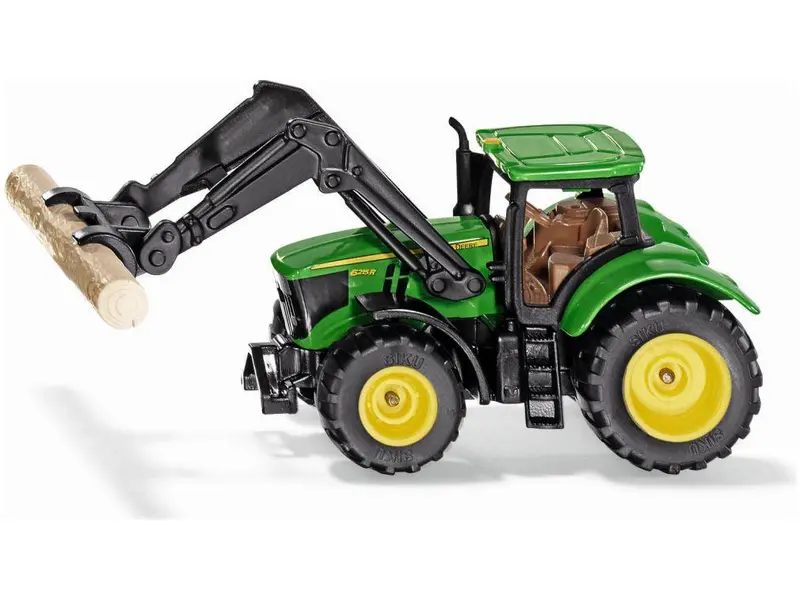 John Deere Tractor W/Log Grabber 1