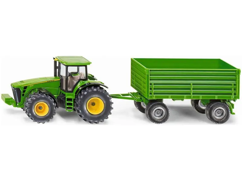 John Deere Tractor With Trailer 1