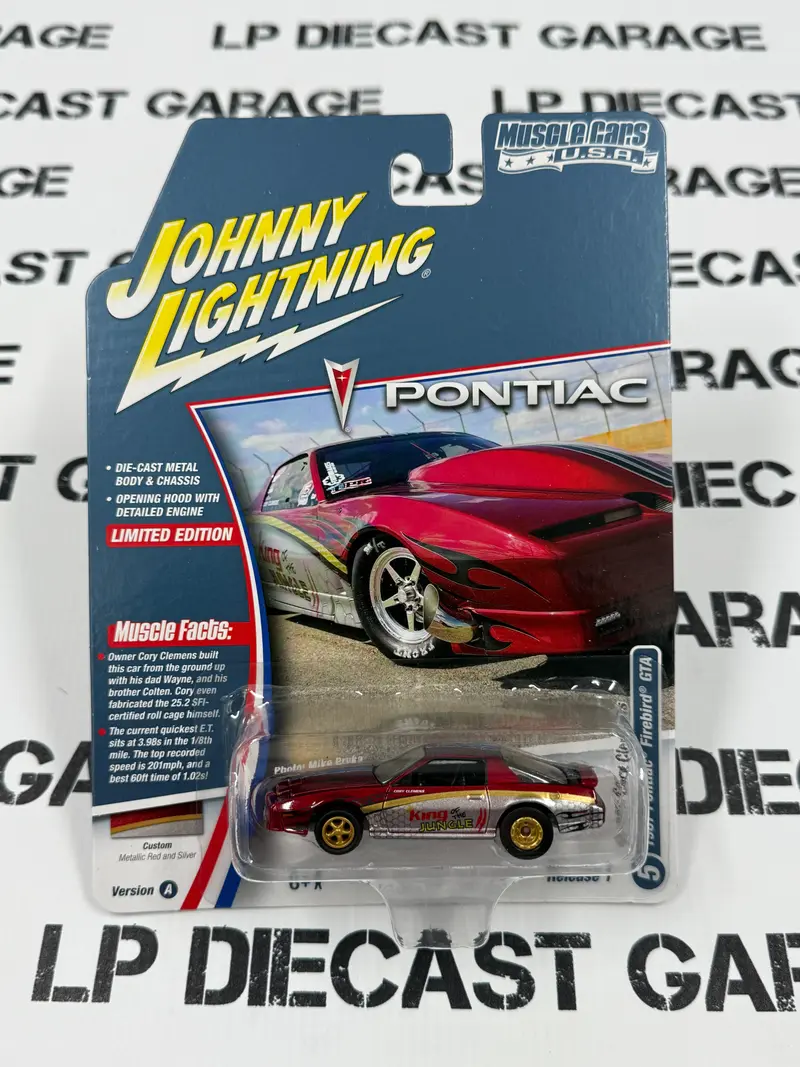 JOHNNY LIGHTNING 1987 Pontiac Firebird King of the Jungle 1