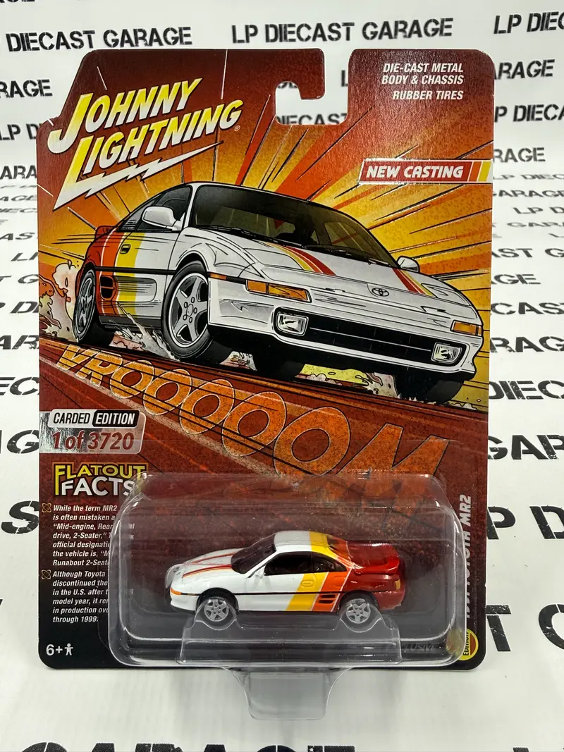 JOHNNY LIGHTNING 1991 Toyota MR2 TRD Stripes 1