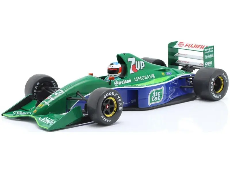Jordan J191 M. Schumacher #32 1st GP Belgium GP F1 1991 **Collectors box** 1