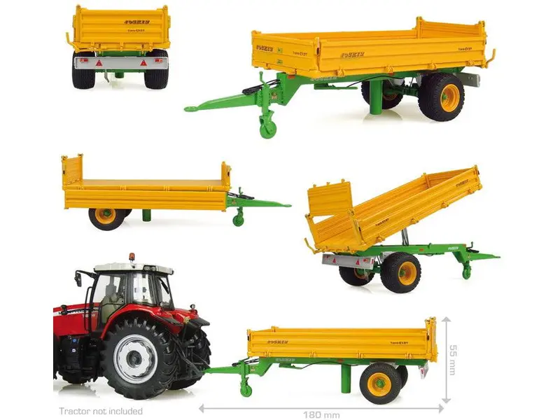 Joskin Trans-Ex 5T Tipping Trailer 1
