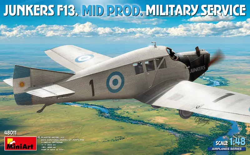 JUNKERS F13 MID PROD.MILITARY SERVICE KIT 1