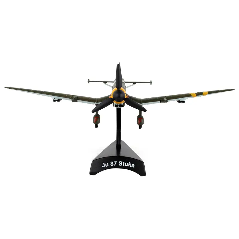 Junkers JU 87 Stuka Aircraft "World War II" German Luftwaffe 1/110 Diecast Model Airplane by Postage Stamp