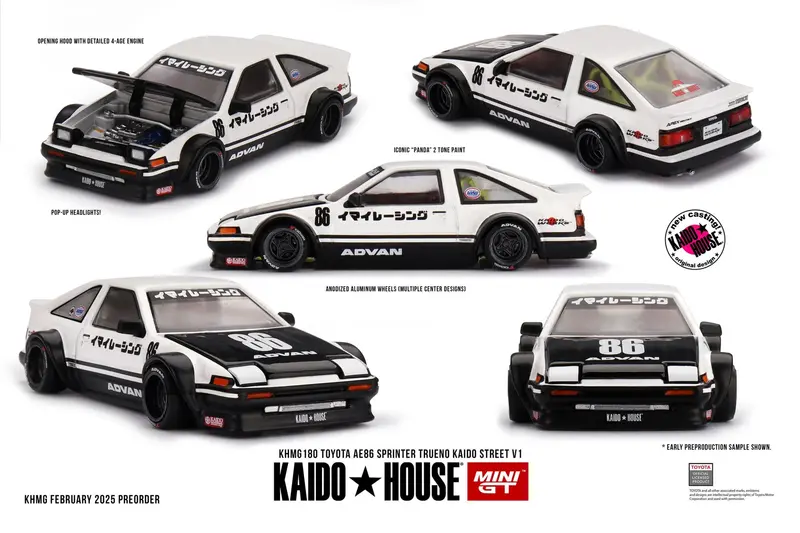 KAIDO HOUSE TOYOTA AE86 SPRINTER TRUENO