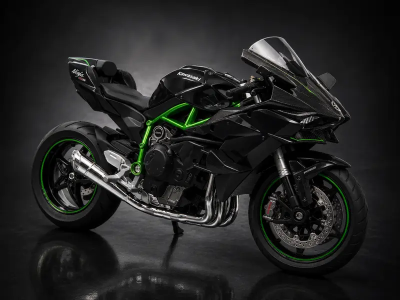 Kawasaki H2 R Ninja Grey 1