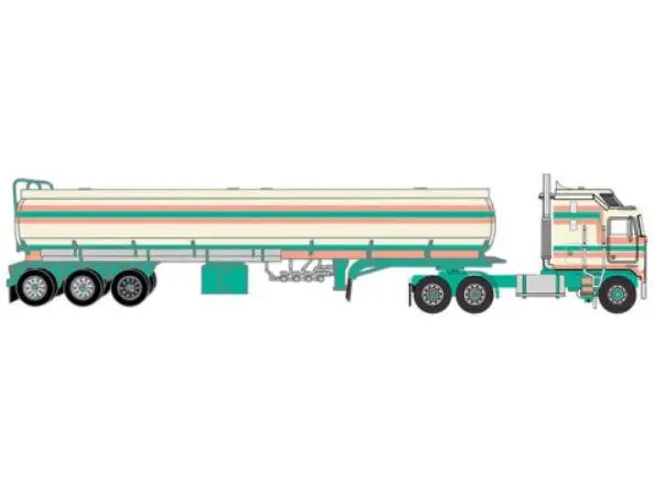 Kenworth K100 Aerodyne Beige 1976 1