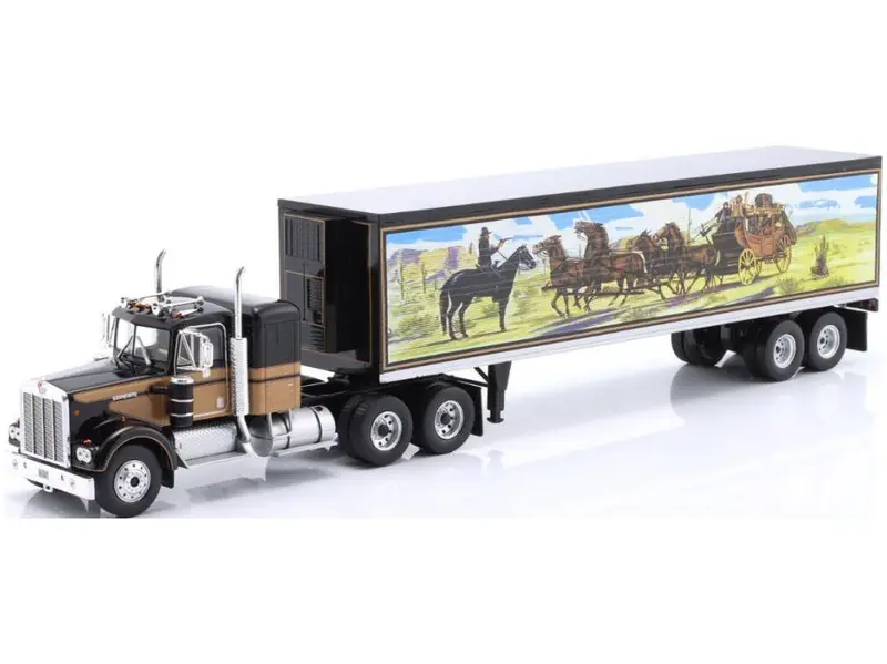 Kenworth W925 Semi-Trailer Truck Smokey and The Bandit 1977 1