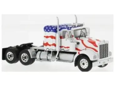 Kenworth W925 White/USA Flag 1970 1