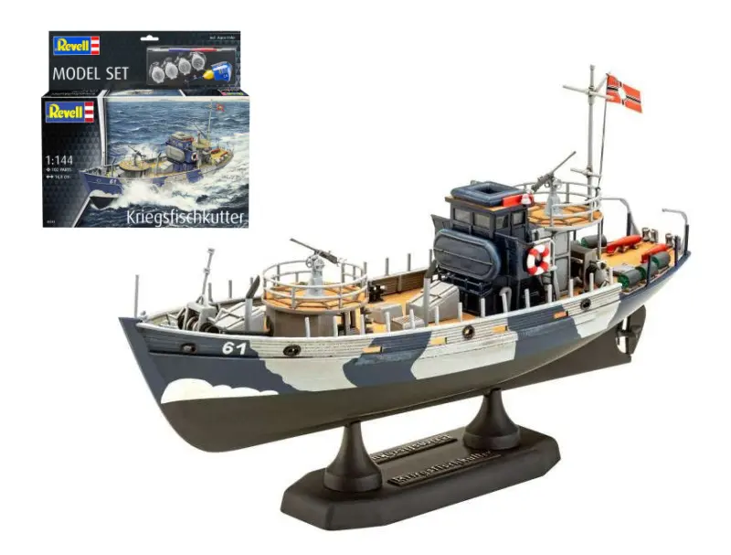 KFK (NAVE DA PESCA DA GUERRA) KRIEGSFISCHKUTTER KIT 1