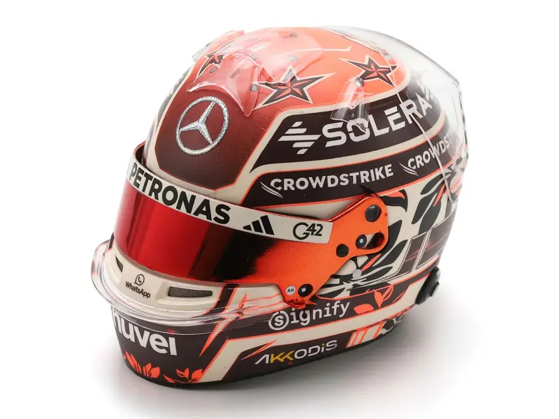 Kimi Antonelli F1 Miami GP 2025 Helmet 1