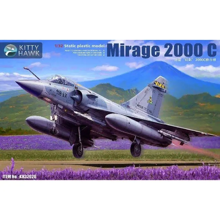 Kitty Hawk 1/32 Mirage 2000C Fighter