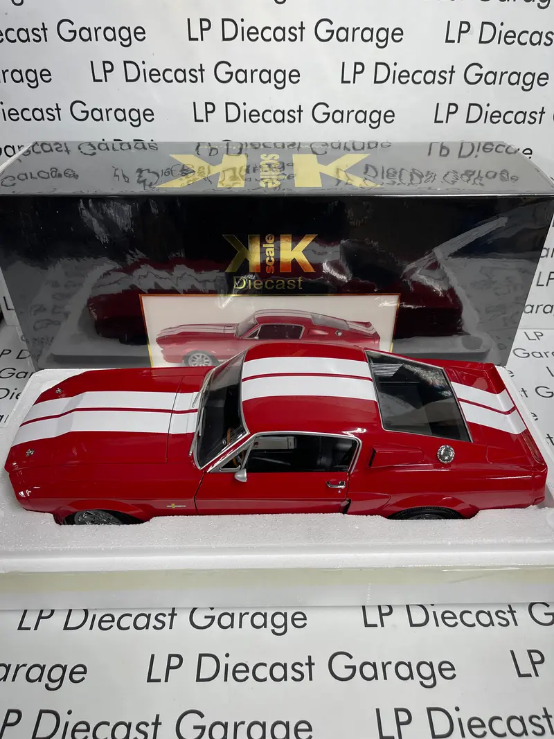 KK Scale 1967 Ford Mustang GT500 Shelby Red 1