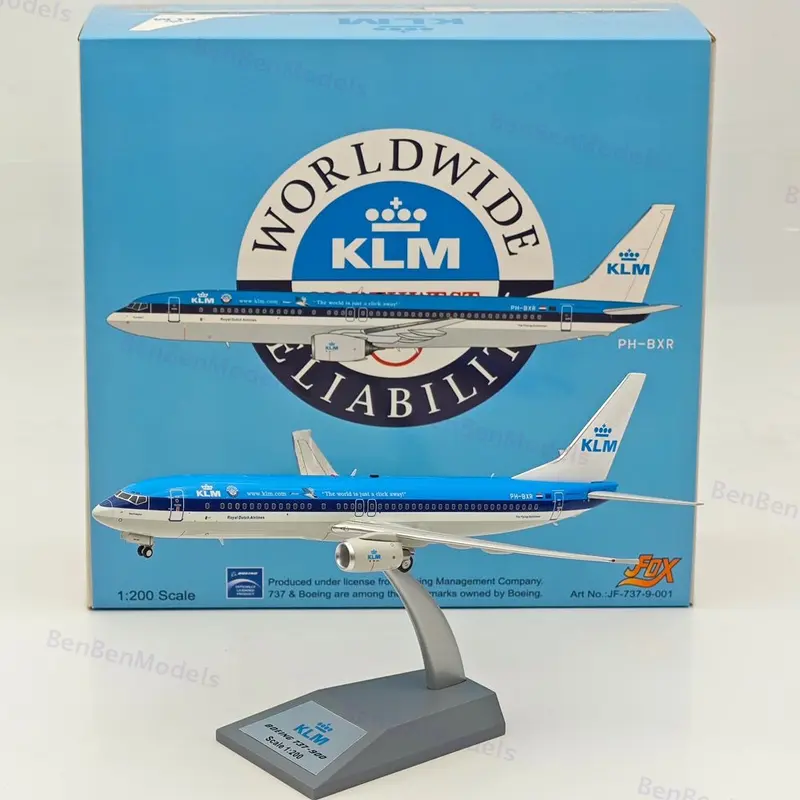 KLM Royal Dutch Airlines 737-900 / PH-BXR / JF-737-9-001/ 1