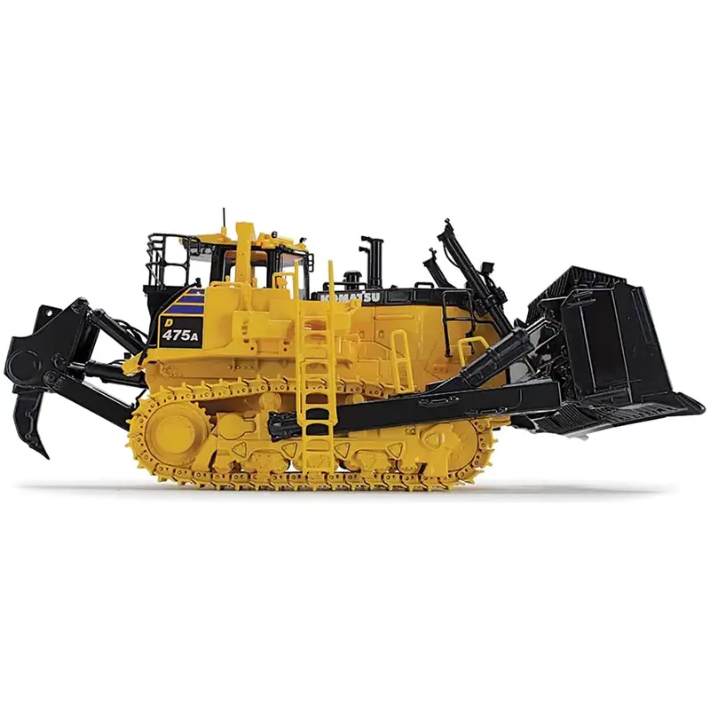 Komatsu D475A-8 Dozer with Ripper Yellow 1/50 Diecast Model by First Gear