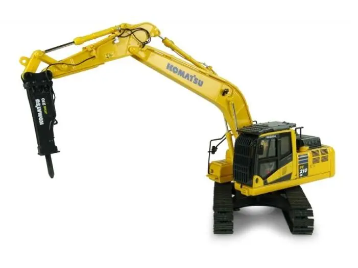 Komatsu PC210LC-11 Hydraulic Excavator with Hammer Drill 1