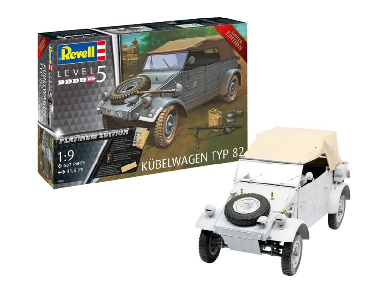 KUBELWAGEN TYP 82 PLATINIUM EDITION KIT 1