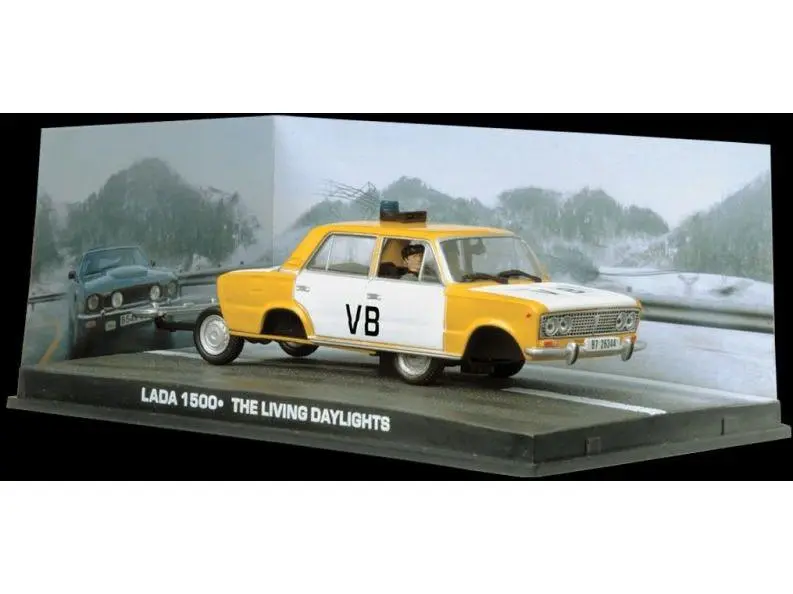Lada 1500 police car James Bond The Living Daylights 1