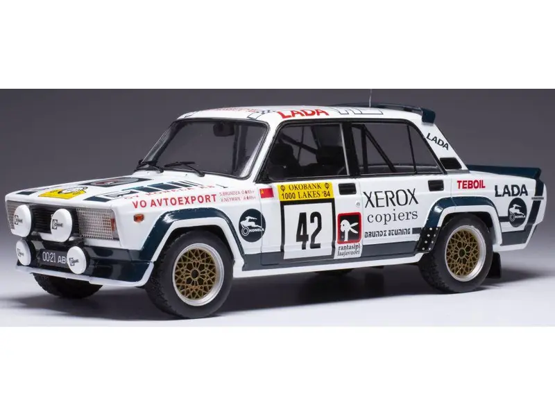 Lada 2105 VFTS #42 S.Brundza/V.Neyman 1000 Lakes Rally 1984 1