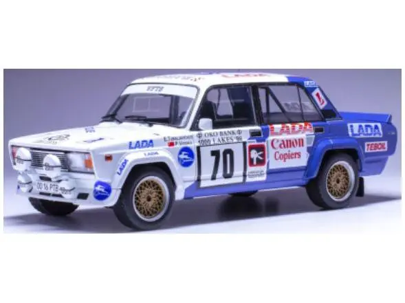 Lada 2105 VFTS #70 Tumalevicius/Videika 1000 Lakes Rallye 1986 1