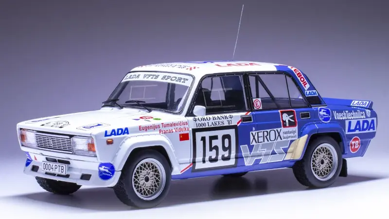 LADA 2105 VFTS N.159 1000 LAKES RALLY 1987TUMALEVICIOUS-VIDEIKA 1