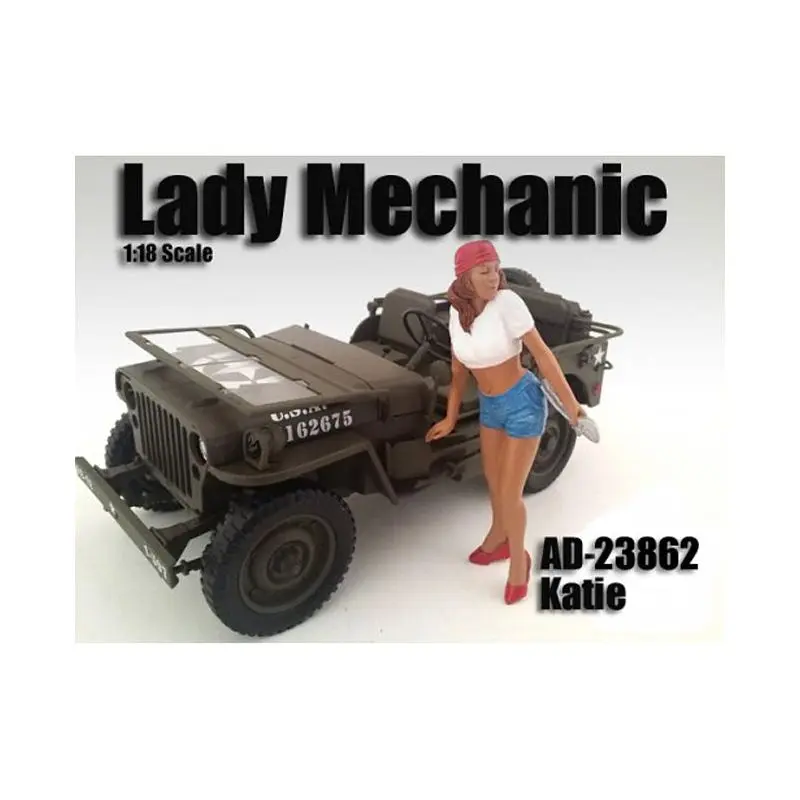 Lady Mechanic Katie Figure For 1