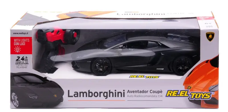 LAMBORGHINI AVENTADOR SC BLACK RADIOCOMANDO 1