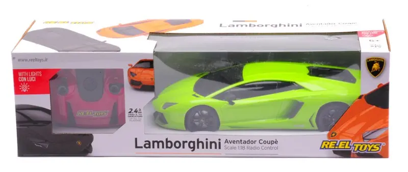LAMBORGHINI AVENTADOR SC LIGHT GREEN RADIOCOMANDO 1