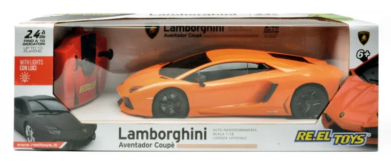 LAMBORGHINI AVENTADOR SC ORANGE RADIOCOMANDO 1