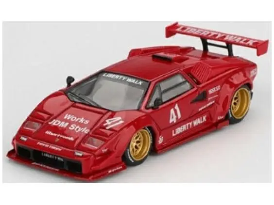 Lamborghini Countach LB-Works Red (LHD) Blister Packaging 1