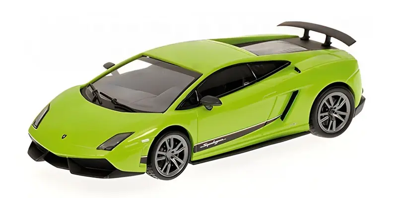 LAMBORGHINI GALLARDO LP570-4 SUPERLEGGERA 2010 GREEN - 1/43 - Minichamps