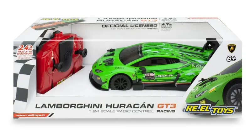LAMBORGHINI HURACAN GT3 GREEN RADIOCOMANDO 1