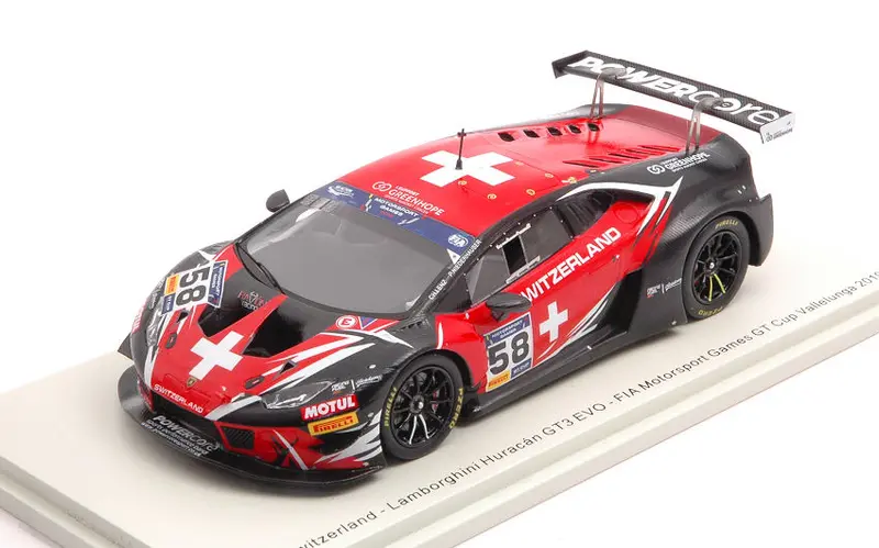 LAMBORGHINI HURACAN GT3 N.58 VALLELUNGA 2019 C.LENZ-P.NIEDERHAUSER 1