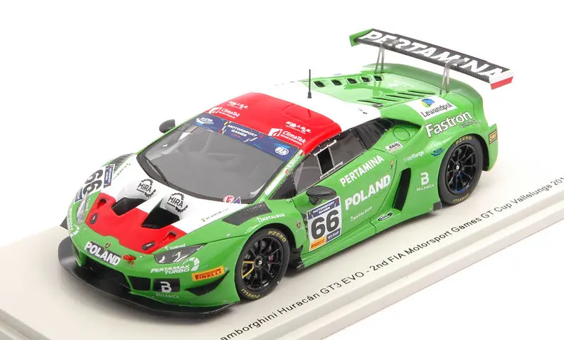 LAMBORGHINI HURACAN GT3 N.66 2nd VALLELUNGA 2019 LEWANDOSKI-JANOSZ 1