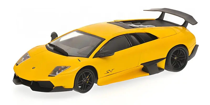 LAMBORGHINI MURCIELAGO LP 670-4 SV 2009 YELLOW - 1/43 - Minichamps