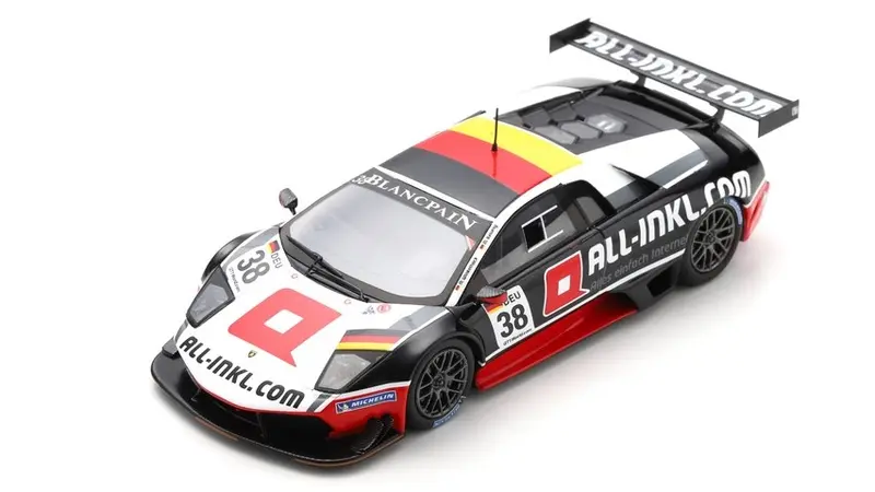 LAMBORGHINI MURCIELAGO N.38 FIA GT1 WORLD CHAMPION.2011 BASSENG-WINKELH. - Spark Model - S9613