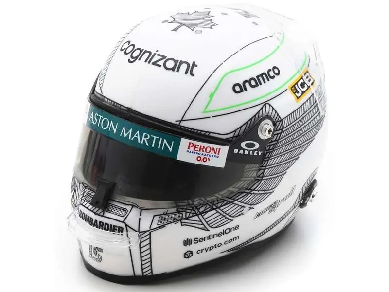 Lance Stroll F1 Japanese GP 2023 Helmet 1