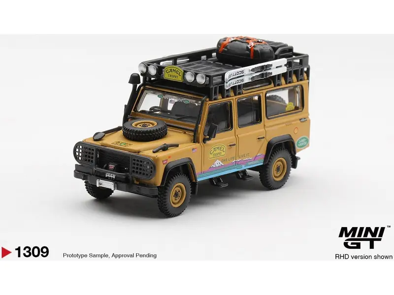Land Rover Defender 110 1998 Camel Trophy Tierra Del Fuego CT.10 USA (RHD) 1