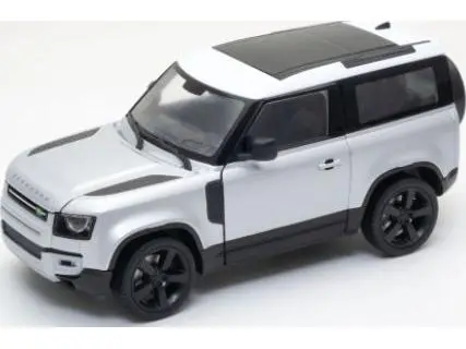 Land Rover Defender 90 2020 Bright Silver/White Roof 1