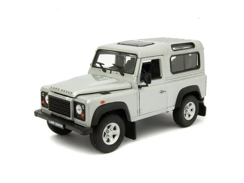 Land Rover Defender 90 Silver 1
