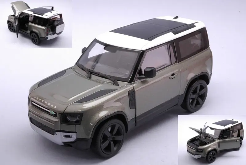 LAND ROVER DEFENDER METALLIC LIGHT GREEN 1