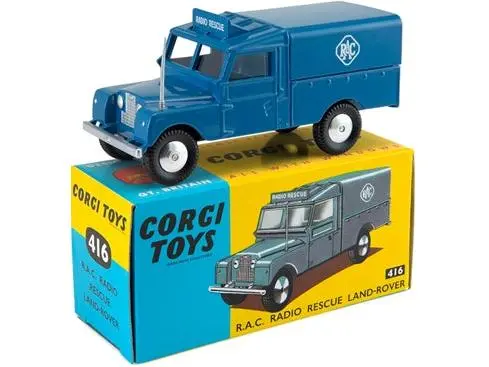Land Rover RAC Radio Rescue (416) 1;46 Scale Diecast Car – Corgi