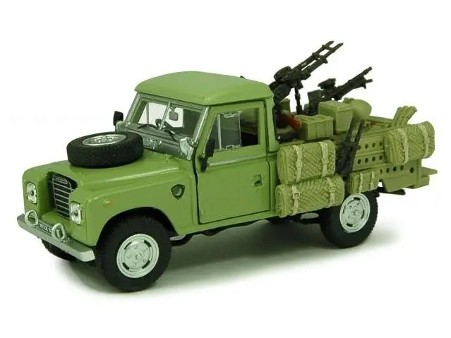 Land Rover S3 109 Army Gun Truck 1
