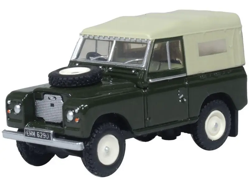 Land Rover Series 2A SWB Canvas Bronze Green 1