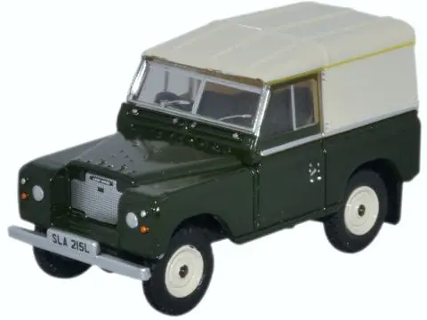 Land Rover Series 3 SWB Hard Top Bronze Green w/Beige Roof 1